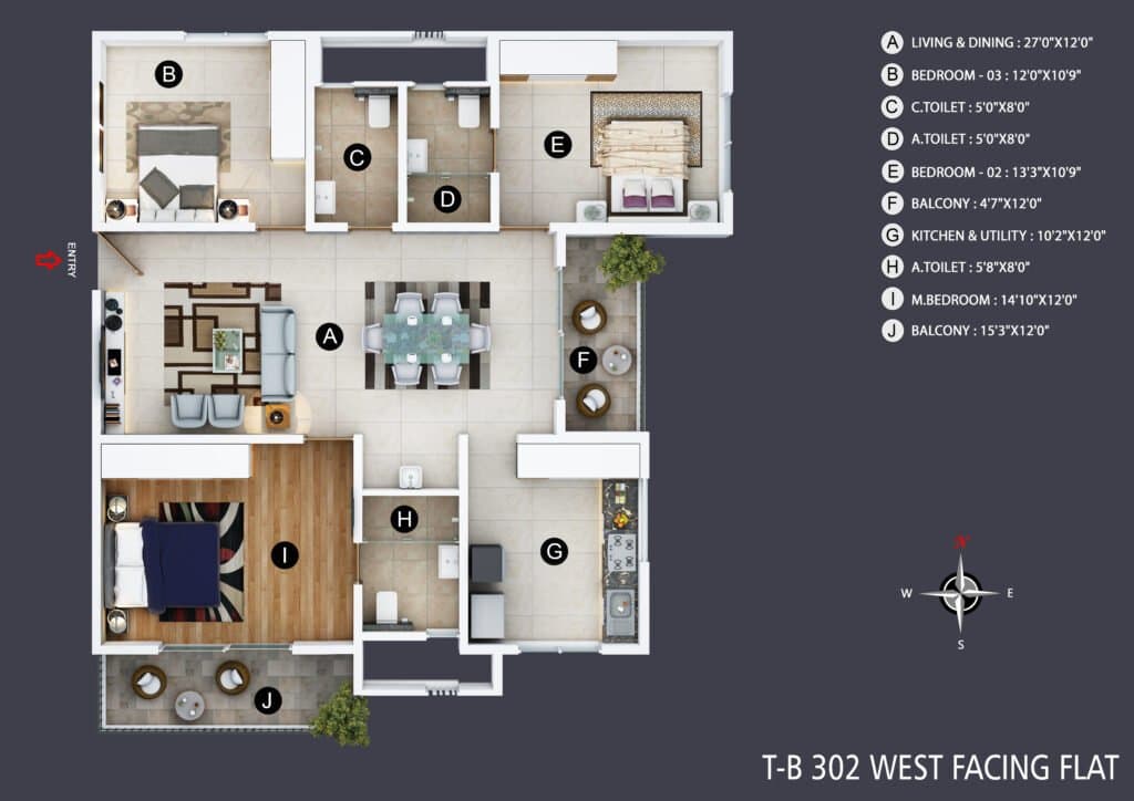 B302 floor plan