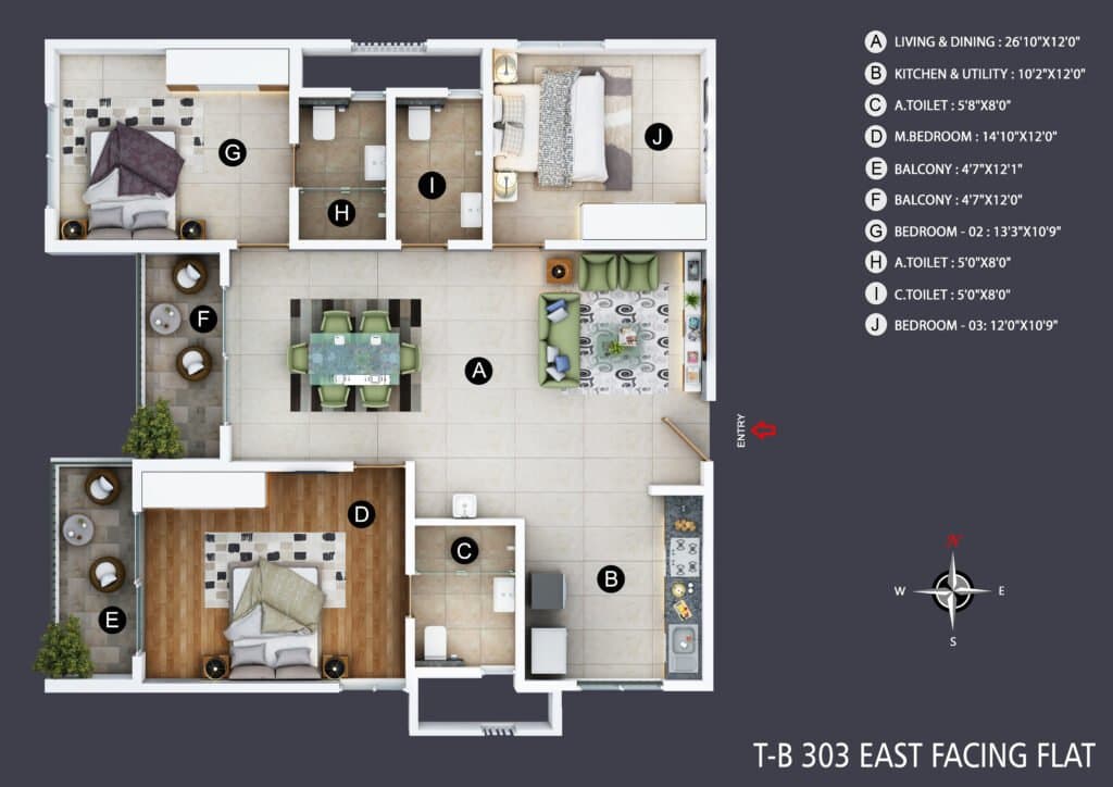 B303 floor plan