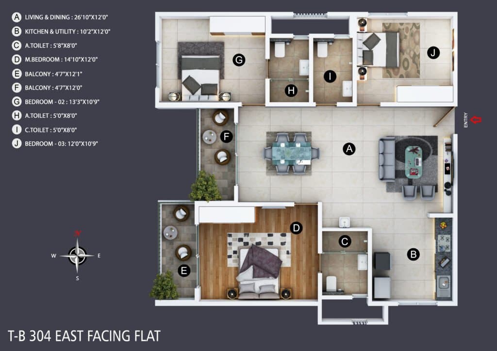 B304 floor plan