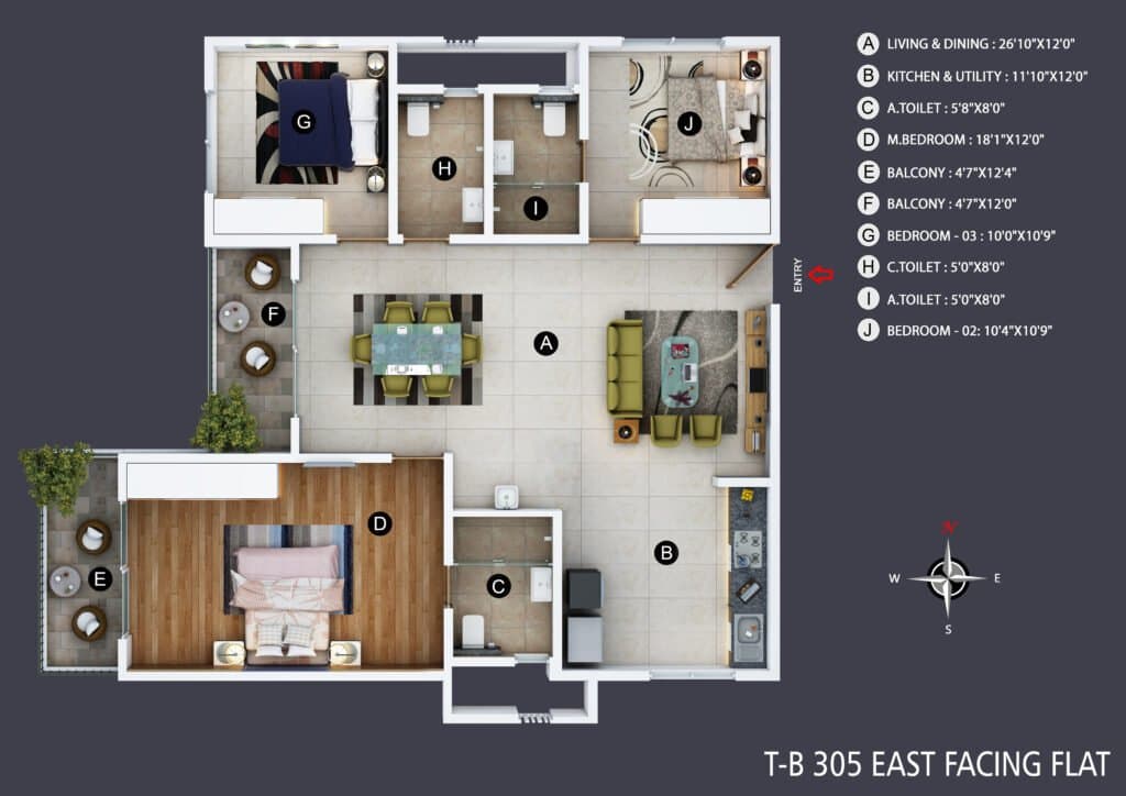 B305 floor plan